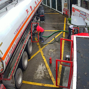 卸油管连接检测