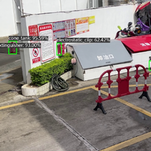 卸油作业安全设施识别